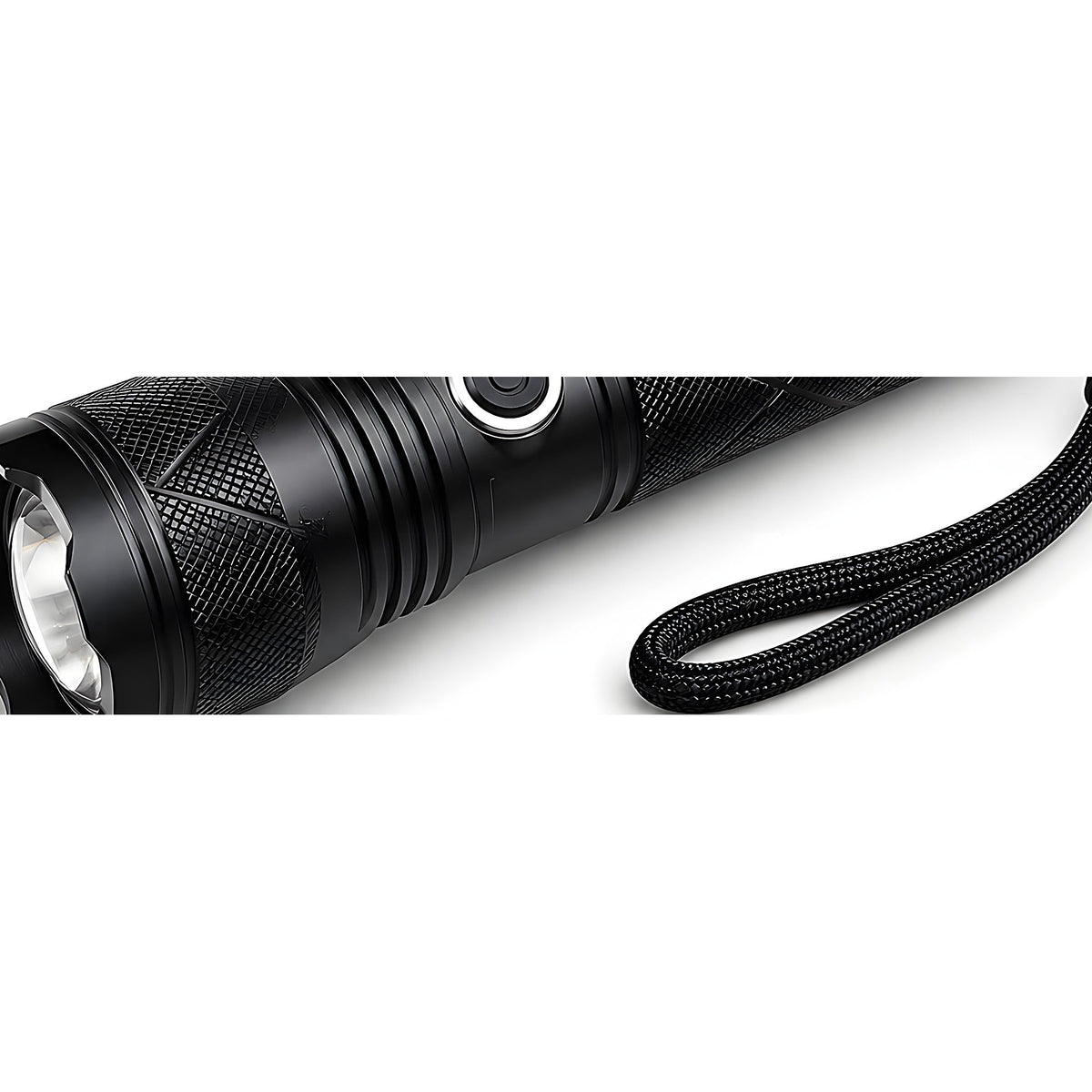 تفاصيل كشاف يدوي LED قوي قابل للشحن